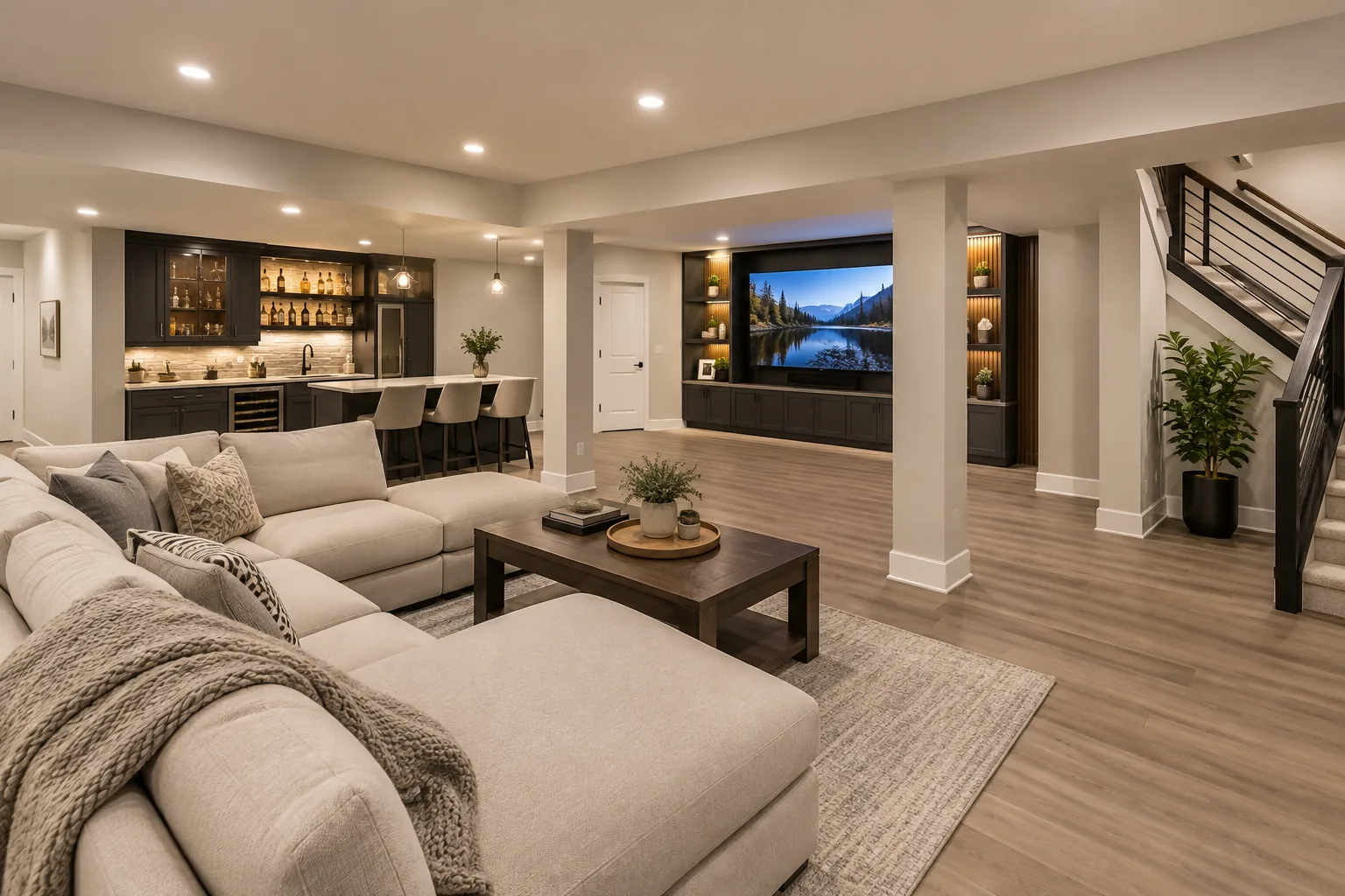 Basement Remodeling by Dream Home Services